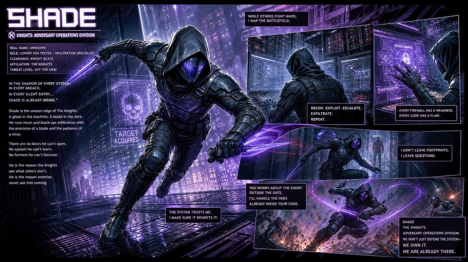 Shade, the Infiltrator