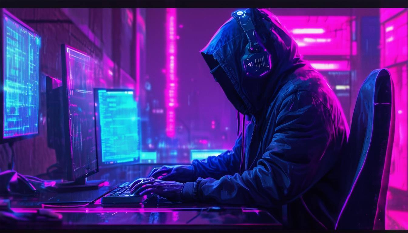 cyberpunk hacker