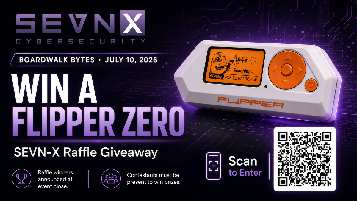 Flipper device at the SEVN-X Hacker Triathlon